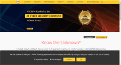 Desktop Screenshot of niksun.com